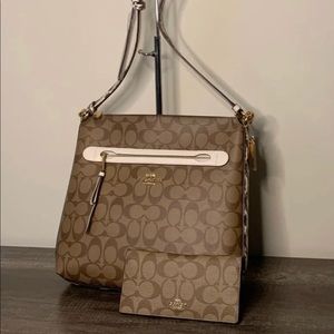 COACH Mae File Crossbody & Wallet Set